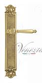 Дверная ручка Venezia на планке PL97 мод. Pellestrina (полир. латунь) проходная